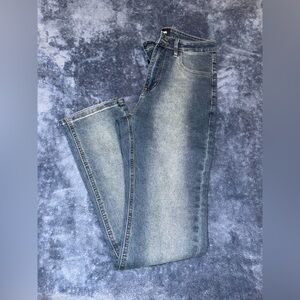 Fashion Nova Woman’s Stylish Blue Denim Jeans